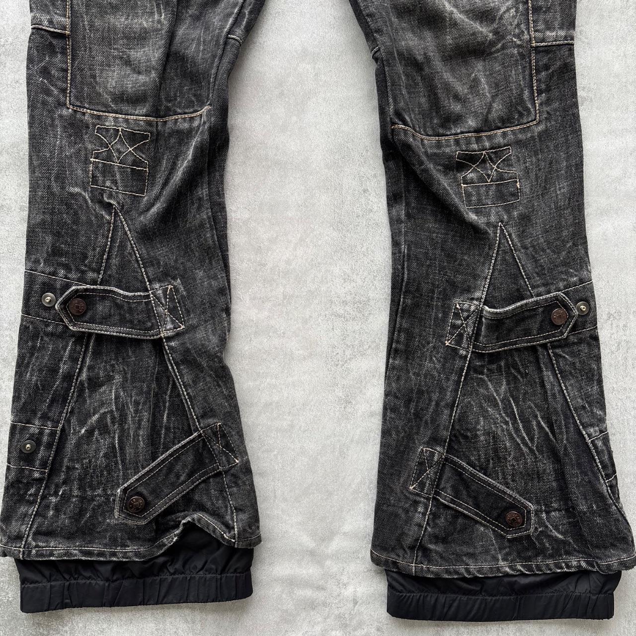 MARITHE + FRANCOIS GIRBAUD UTILITY TROUSERS | O/S, Washed Black