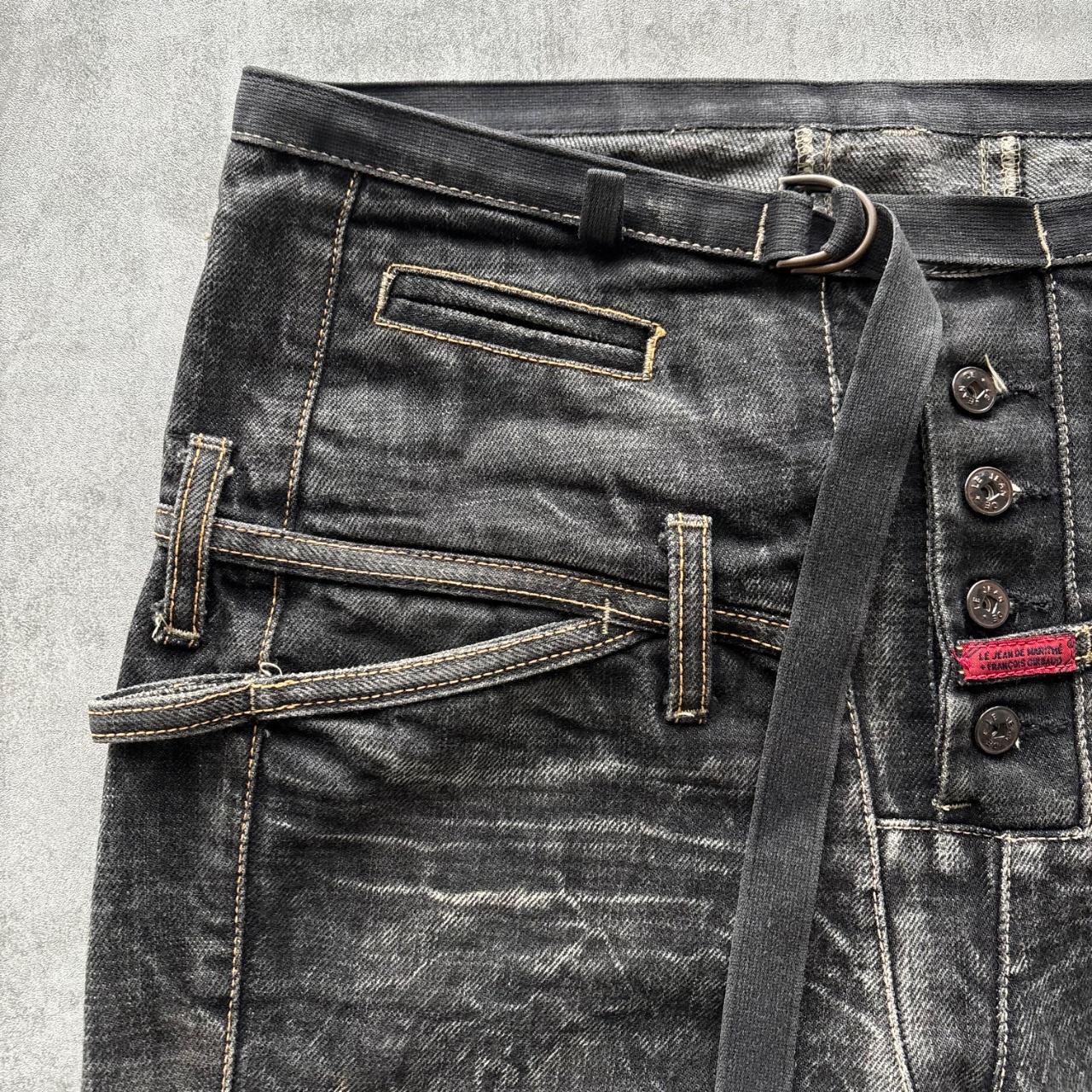 MARITHE + FRANCOIS GIRBAUD UTILITY TROUSERS | O/S, Washed Black