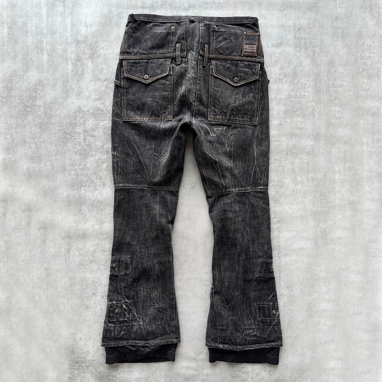 MARITHE + FRANCOIS GIRBAUD UTILITY TROUSERS | O/S, Washed Black