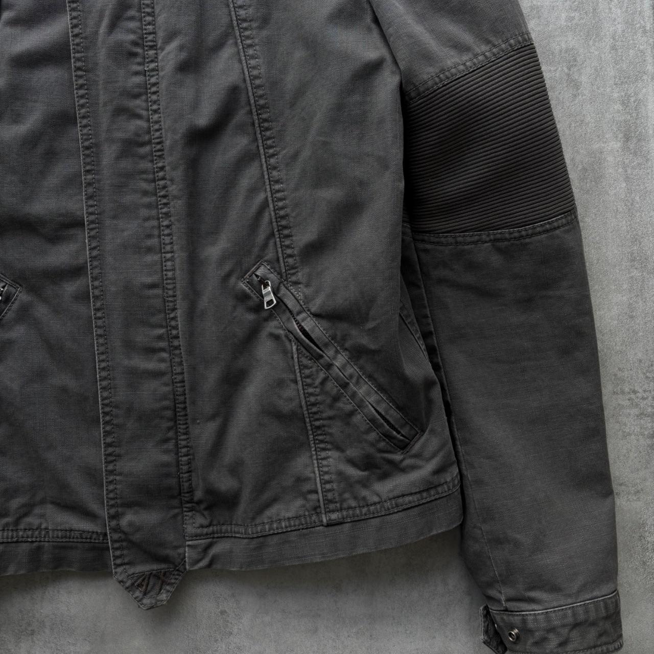 ARMANI BIKER JACKET | O/S, Charcoal