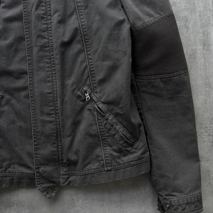 ARMANI BIKER JACKET | O/S, Charcoal