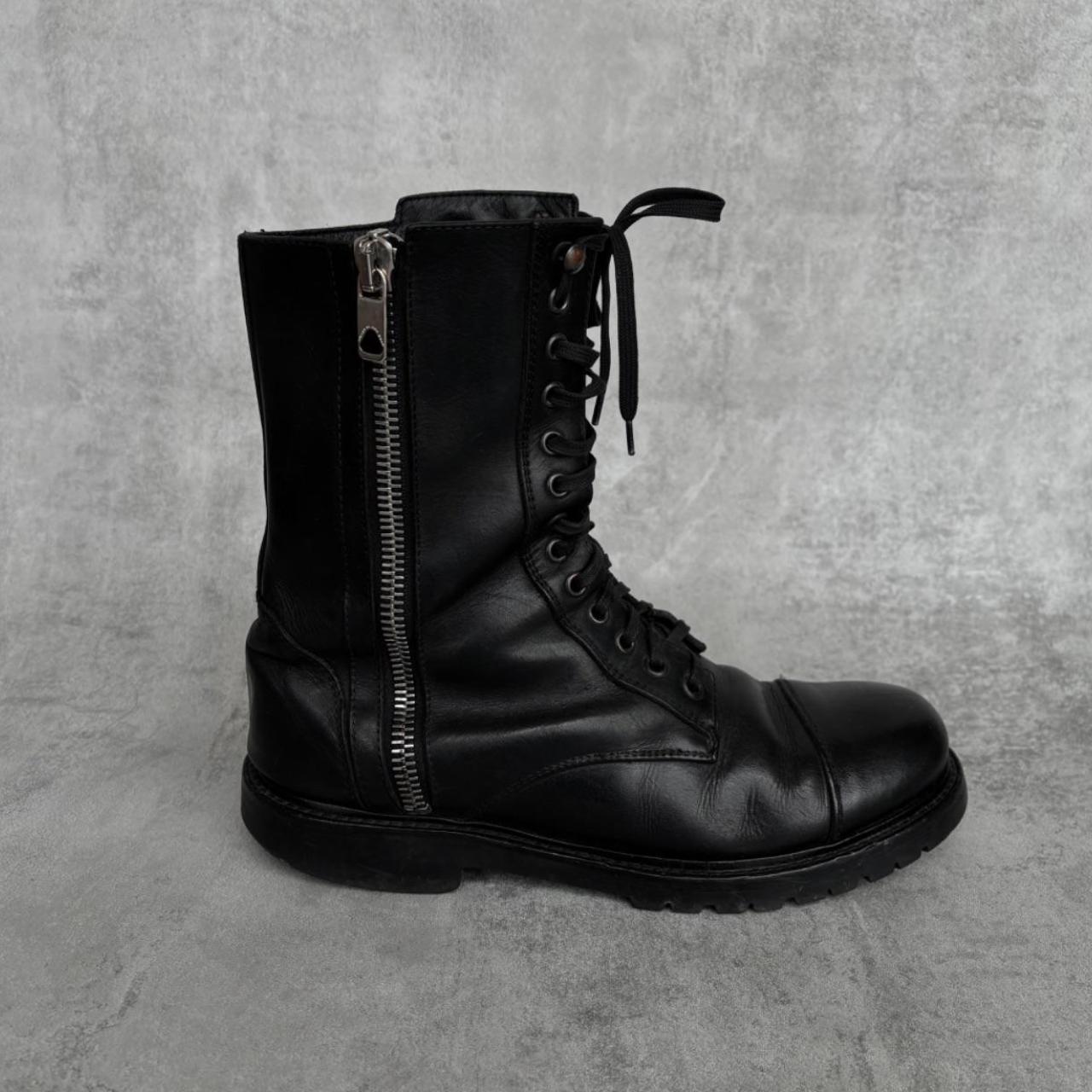 DIESEL COMBAT BOOTS | O/S, Black