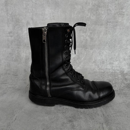 DIESEL COMBAT BOOTS | O/S, Black