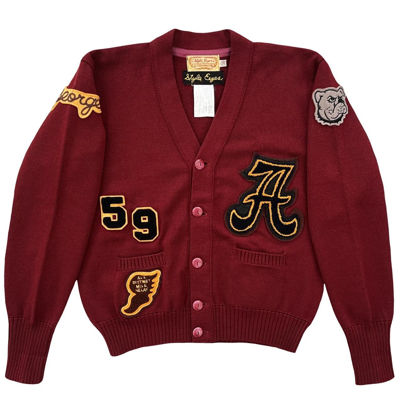 Style Eyes 1950’s Style Letterman Cardigan - M