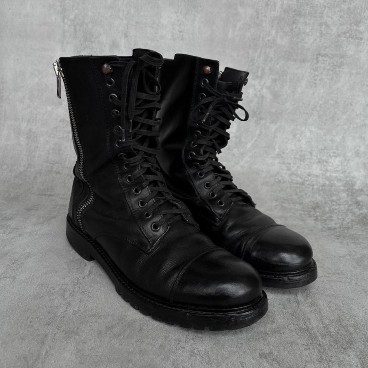 DIESEL COMBAT BOOTS | O/S, Black