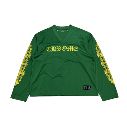 Chrome Hearts Mesh Warm Up Jersey Green | Medium, Green