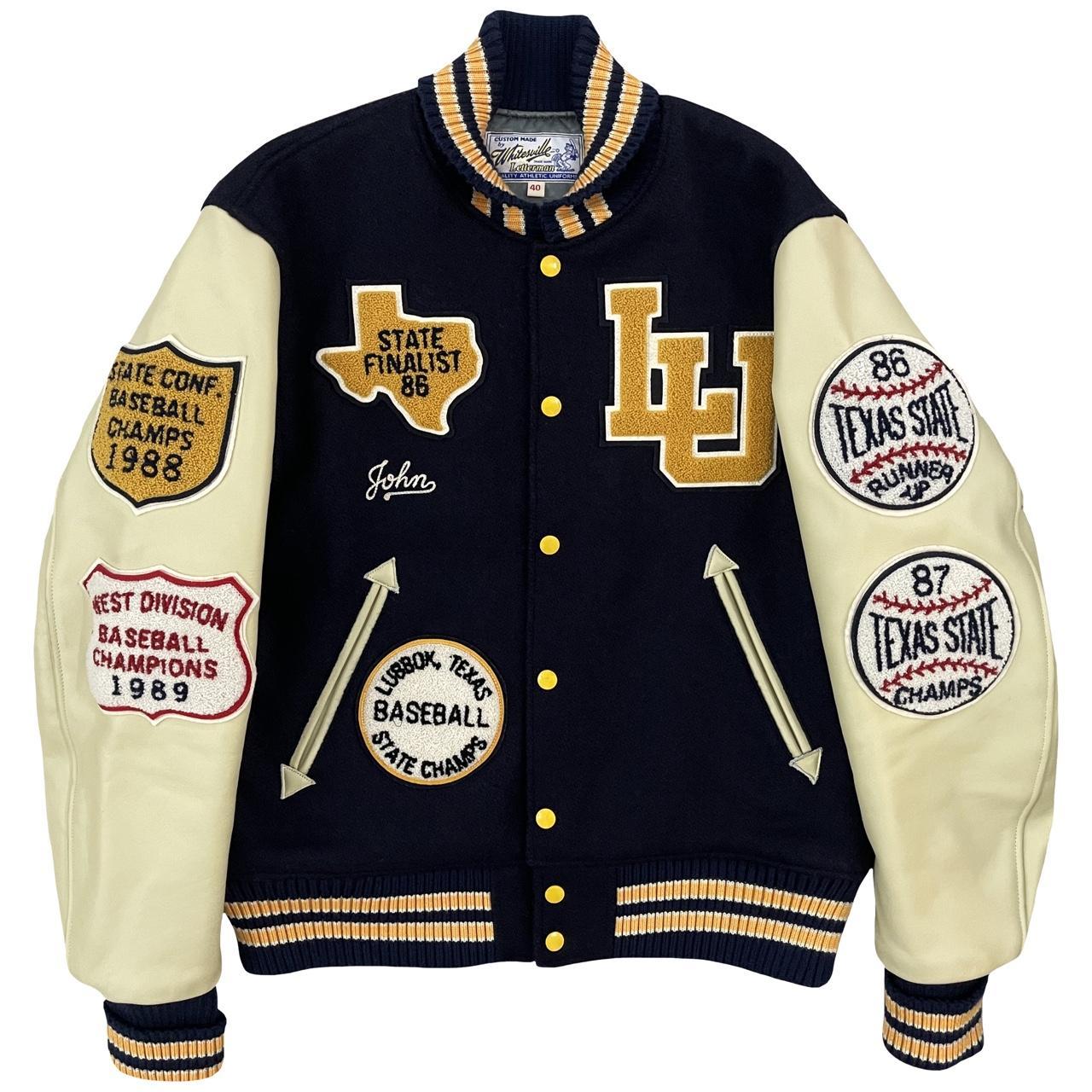 Whitesville 'Texas Baseball' Varsity Jacket - L