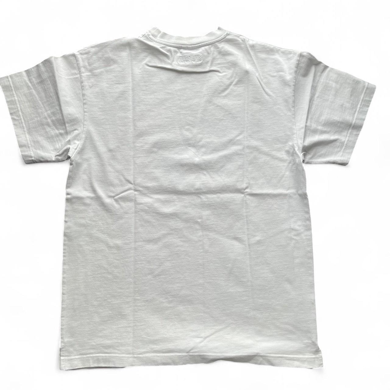 Vetements 2018 Summer Soccer Tee White | Small, White