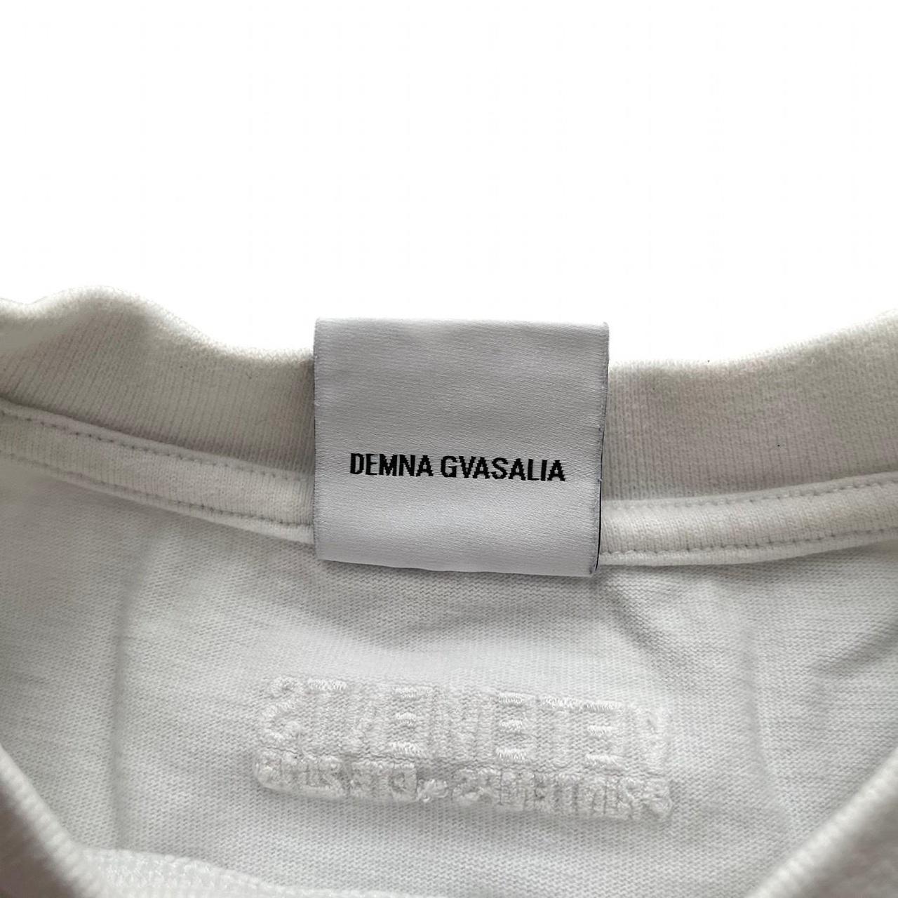 Vetements 2018 Summer Soccer Tee White | Small, White
