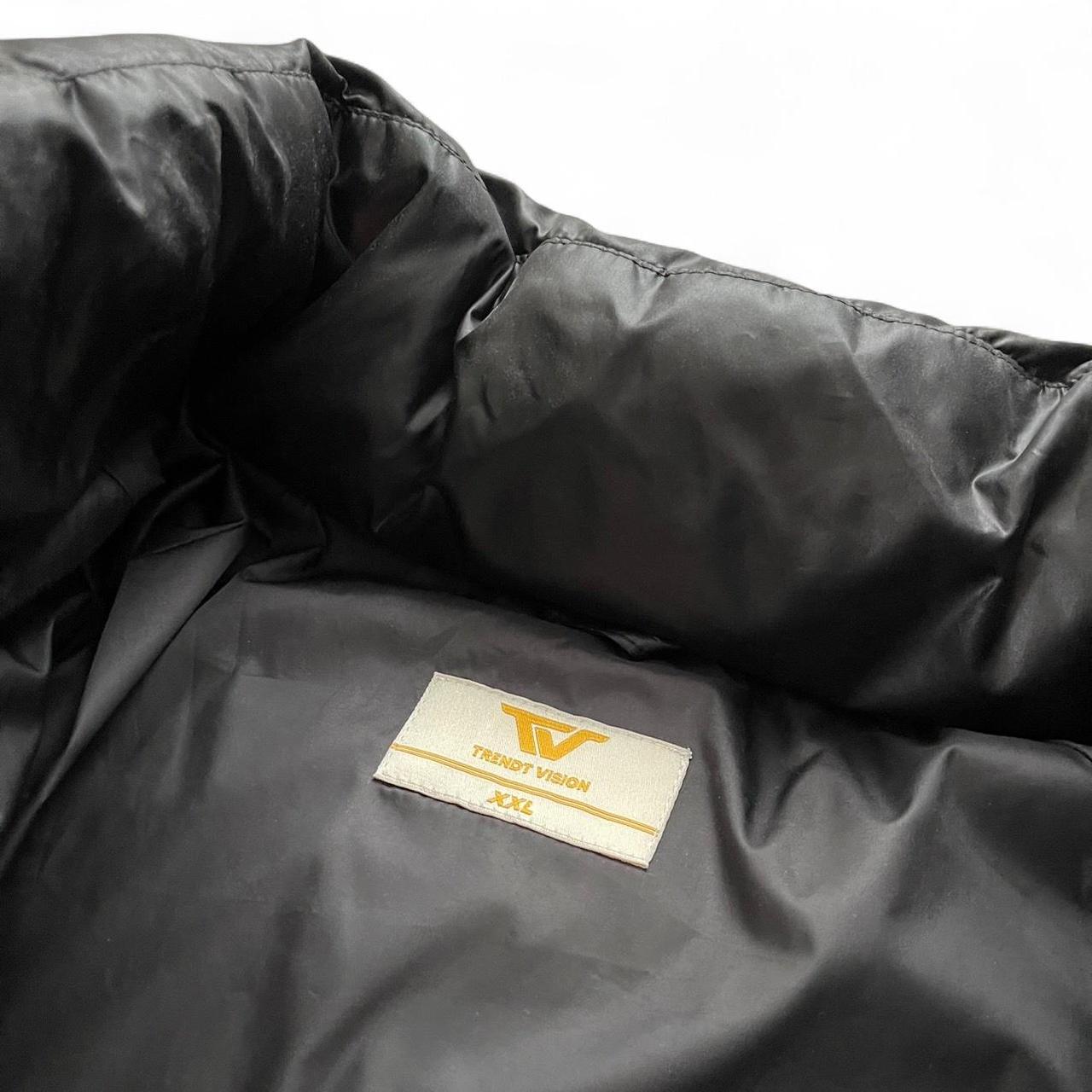 Trendt Vision Puffer Jacket V2 | XXL, Glossy Black
