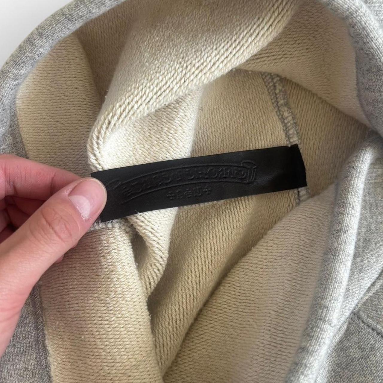 Chrome Hearts Triple Cross Hollywood Hoodie Grey New Season | Medium, Grey