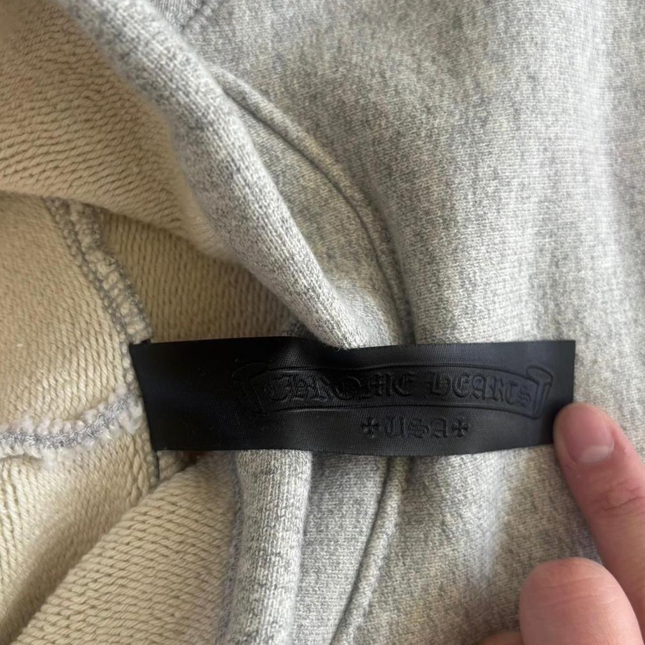 Chrome Hearts Triple Cross Hollywood Hoodie Grey New Season | Medium, Grey