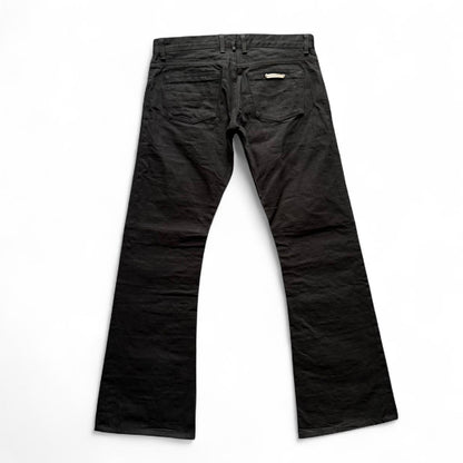 Chrome Hearts Flare Richard Cut Denim Jeans Pants | W36, Red