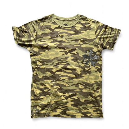 Chrome Hearts Stars Logo Camo Tshirt | Medium, Camo