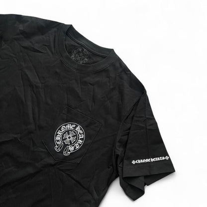 Chrome Hearts OG Horseshoe Logo Tee | Large, Black