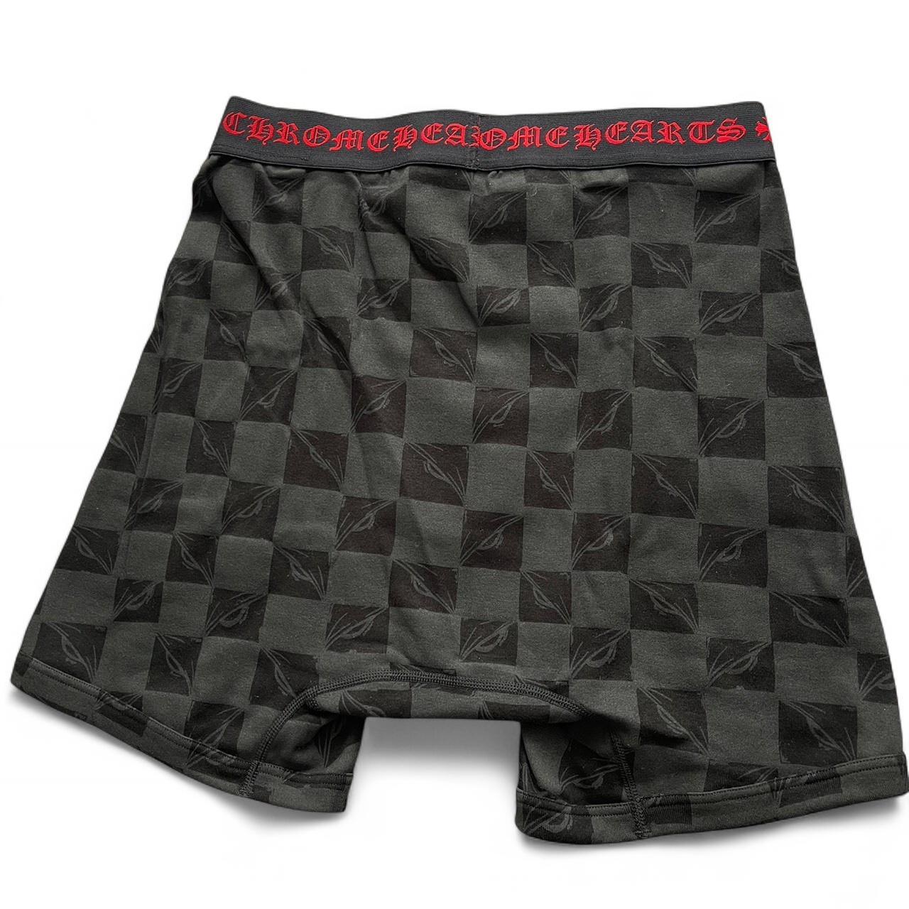 Chrome Hearts Underwear Classic Rib Boxer Brief 99 Eyes Matty Boy Black | Medium, Black