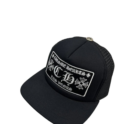 Chrome Hearts Las Vegas Exclusive CH Trucker Black | O/S, Black