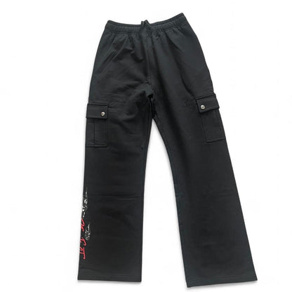 Chrome Hearts Matty Boy Stay Fast Cargo Sweatpants | XL, Black
