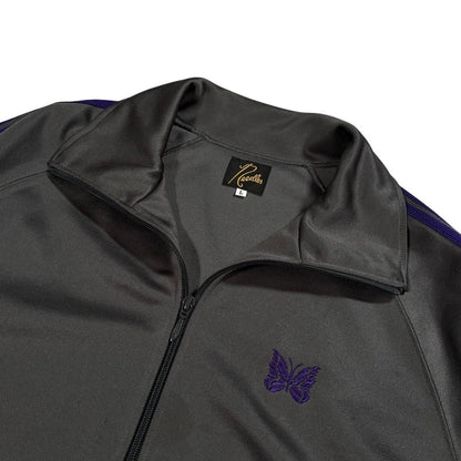 Needles zip up tracksuit jacket (L) | Default Title, Black