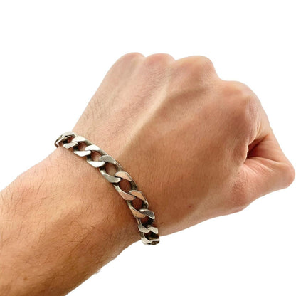 925 Sterling silver curb chain bracelet