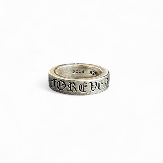 Chrome Hearts Forever Spacer Ring | O/S, Silver