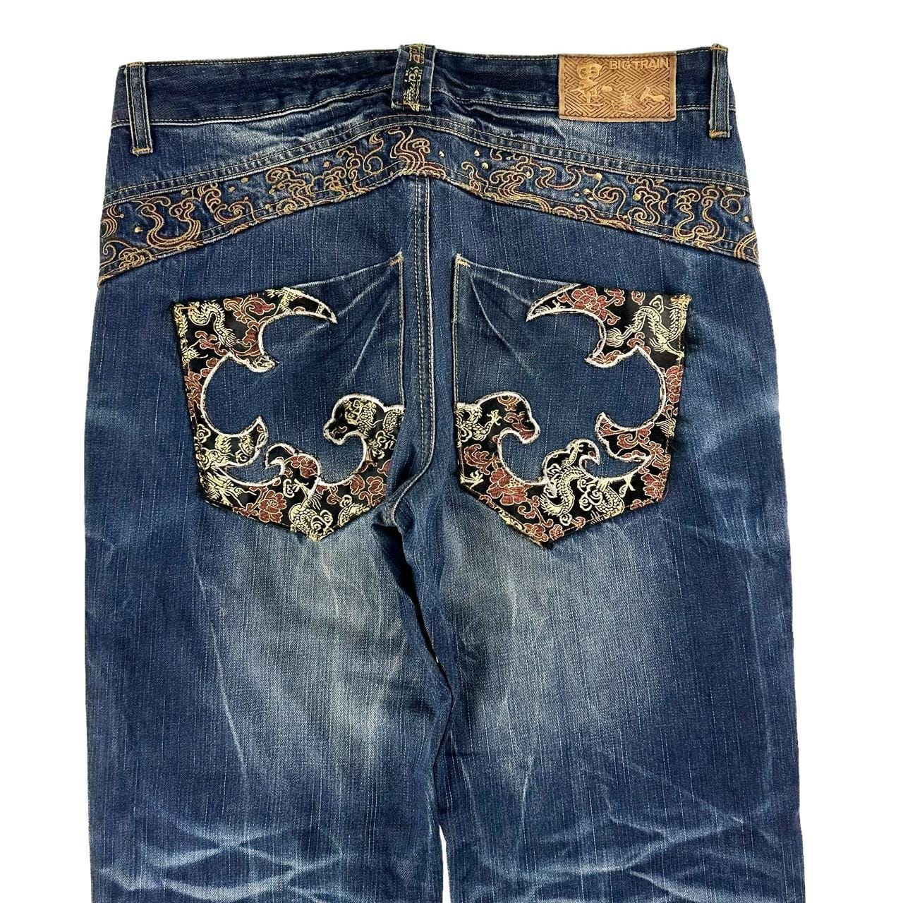 Vintage Dragon denim jeans trousers W34