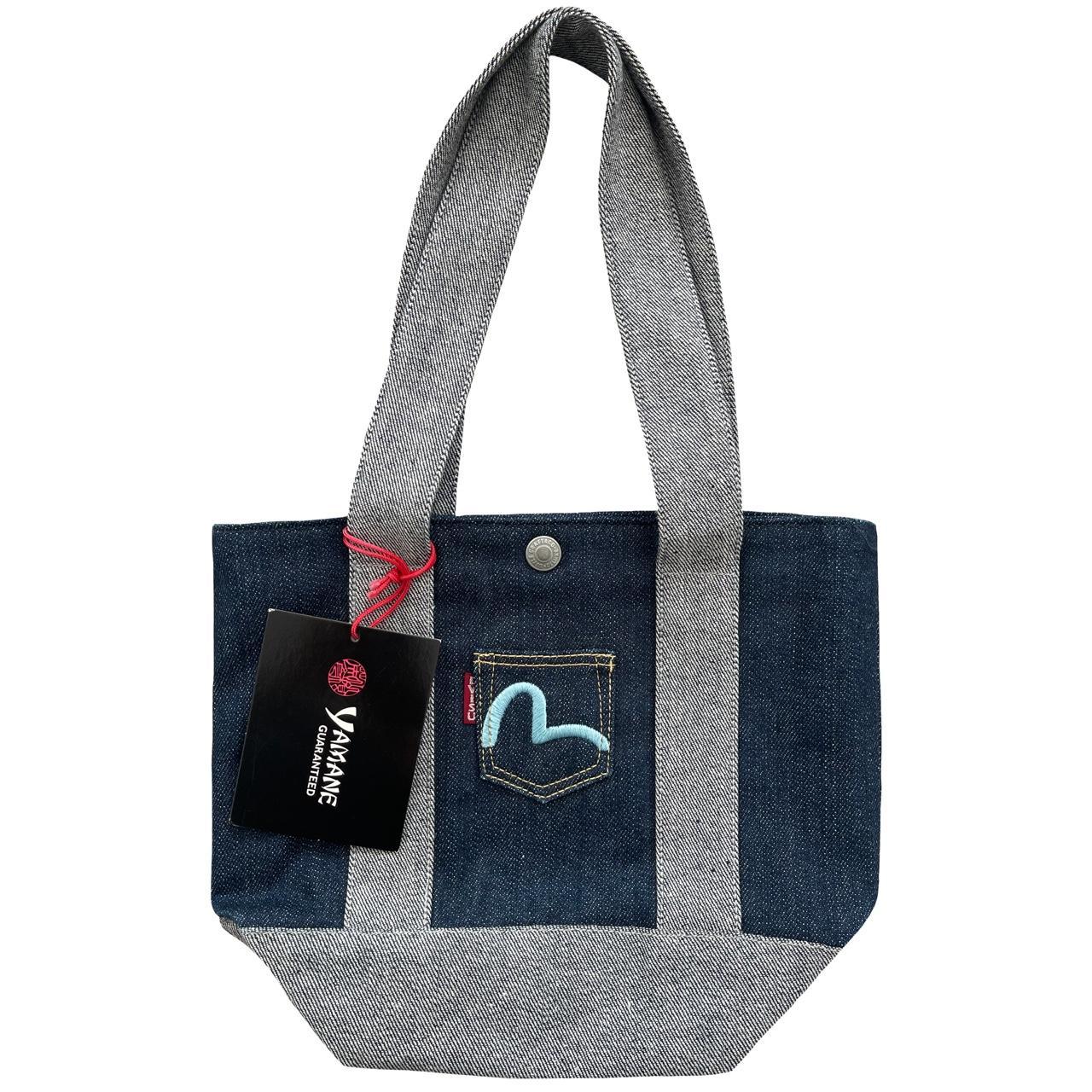 Evisu Denim Tote Bag