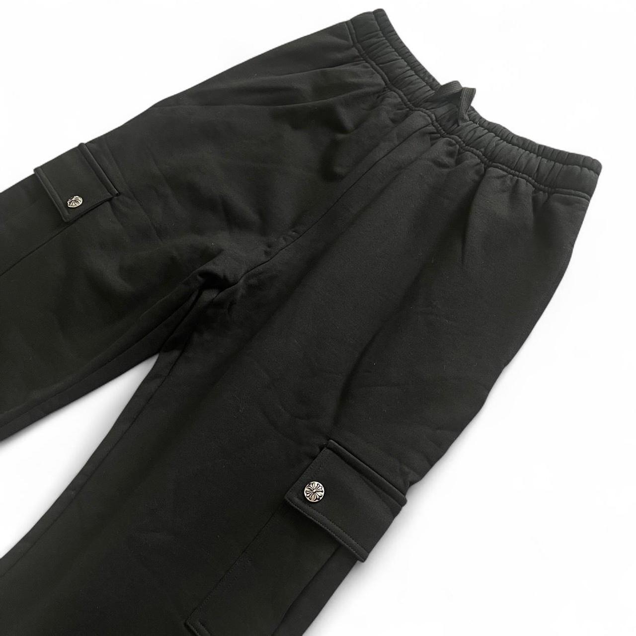 Chrome Hearts Matty Boy Stay Fast Cargo Sweatpants | XL, Black