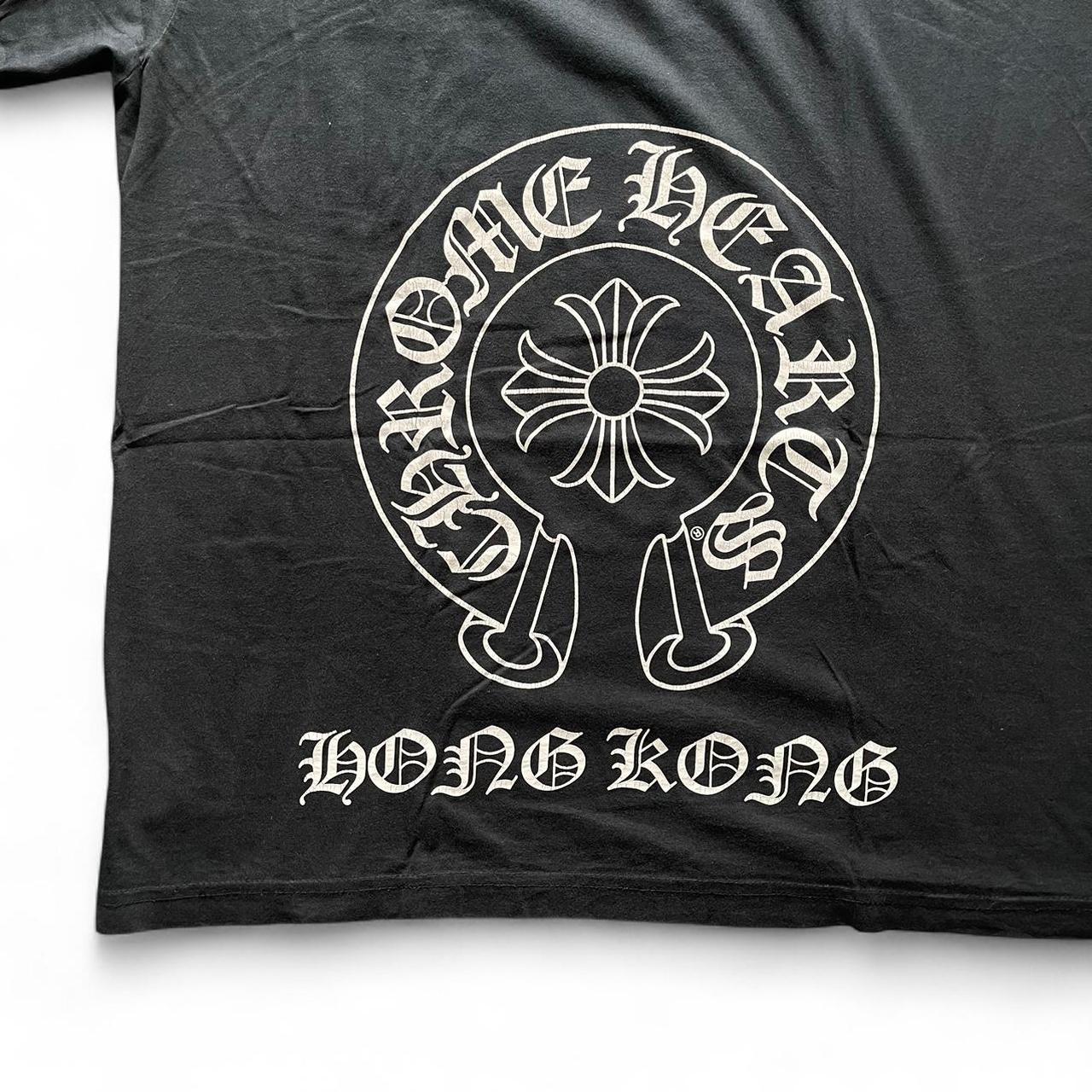 Chrome Hearts Hong Kong Exclusive Horseshoe Logo Tee | XLarge, Black