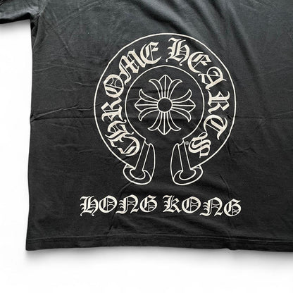 Chrome Hearts Hong Kong Exclusive Horseshoe Logo Tee | XLarge, Black