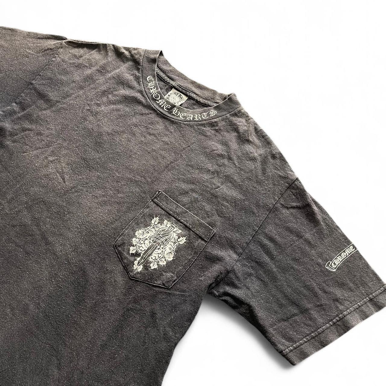 Chrome Hearts Vintage Neck Logo Dagger Pocket T-shirt – Known Source