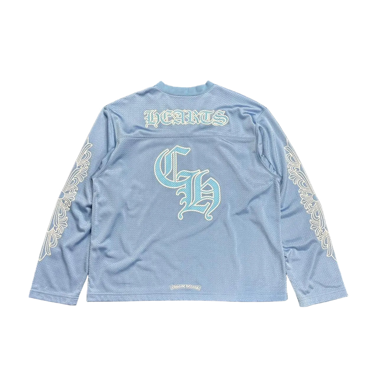 Chrome Hearts Mesh Warm Up Jersey Blue | Medium, Blue