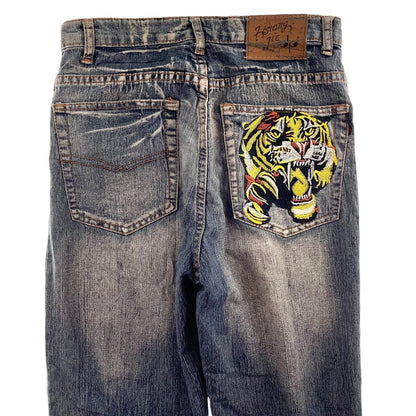 Vintage Tiger Japanese denim jeans trousers W28