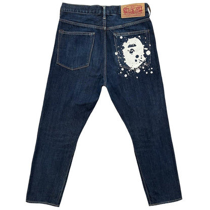 Bape Paint Splash Jeans