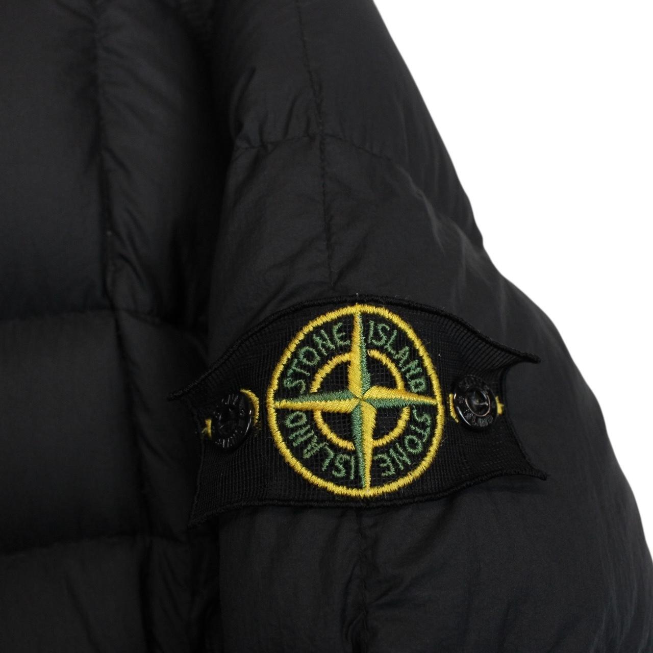 Stone Island AW 2006 Mesh Badge Opaque Nylon Tela Down Jacket 