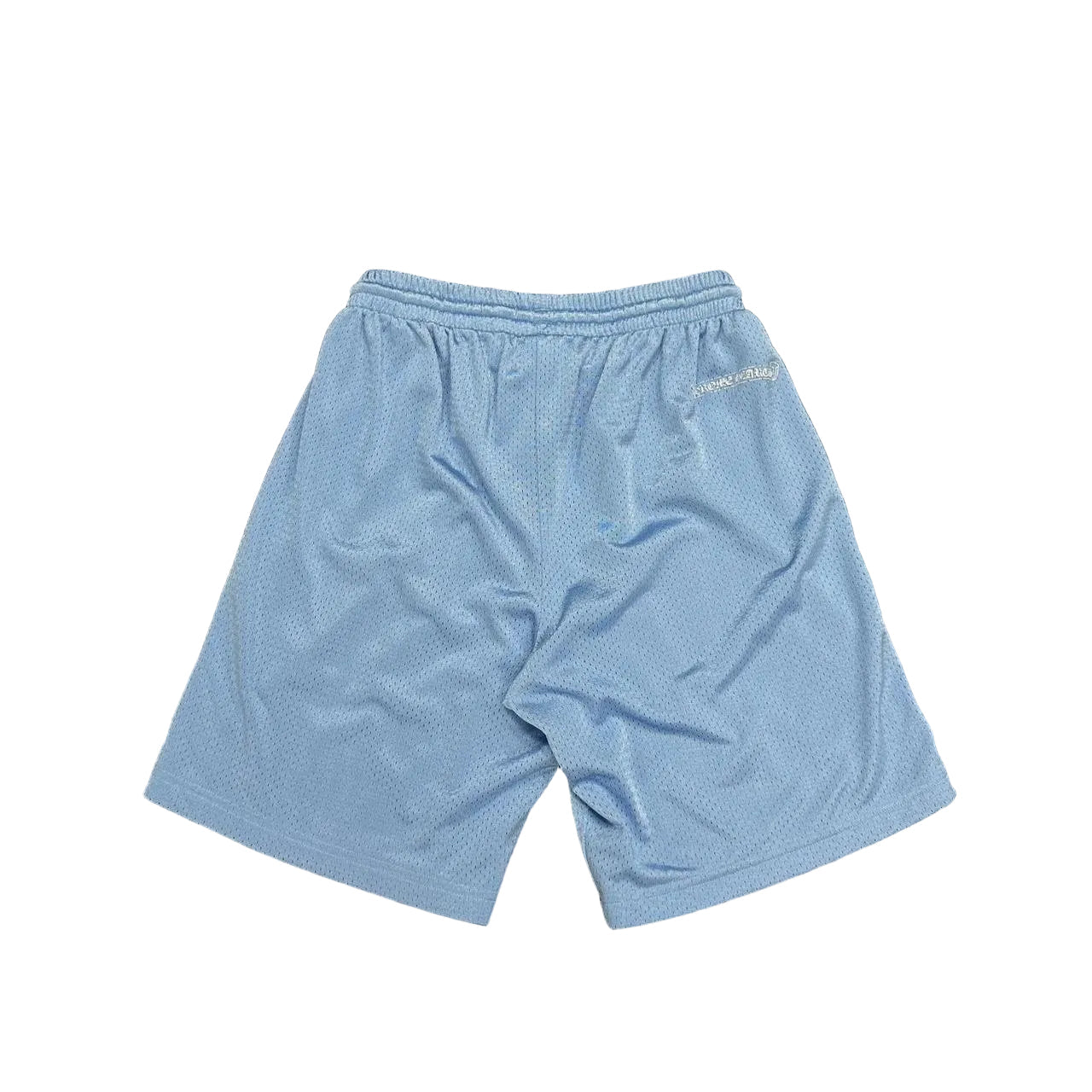 Chrome Hearts Mesh Warm Up Jersey Shorts Blue | Medium, Blue