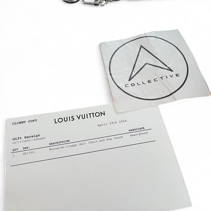 Louis Vuitton x Tyler The Creator Wallet Chain Monogram | O/S, Silver