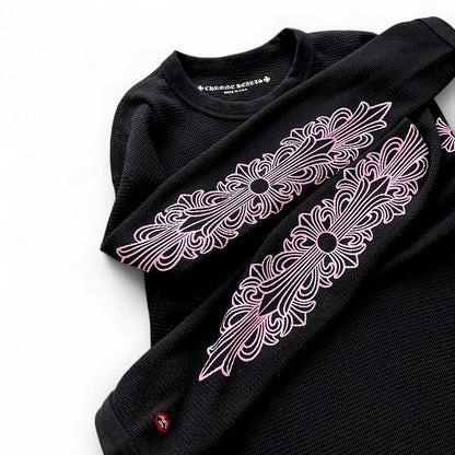 Chrome Hearts Matty Boy F&F Exclusive Thermal Longsleeve | XLarge, Black