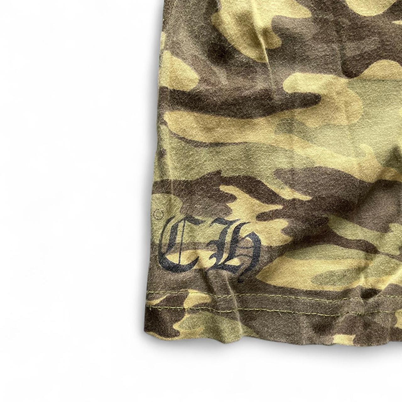 Chrome Hearts Stars Logo Camo Tshirt | Medium, Camo