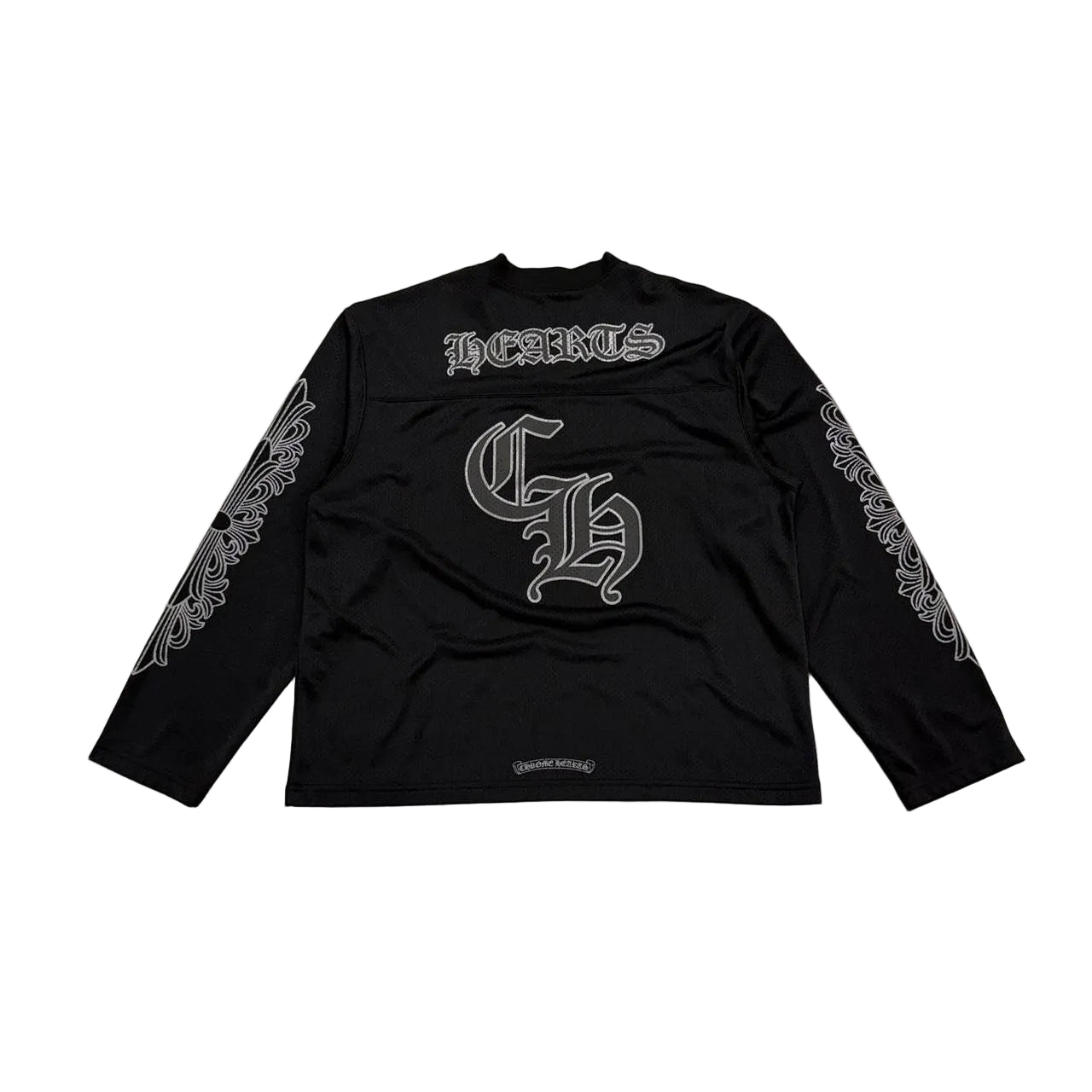 Chrome Hearts Mesh Warm Up Jersey Black | Medium, Black