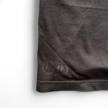 Chrome Hearts Shoulder Script Dagger Logo Tee | Large, Black