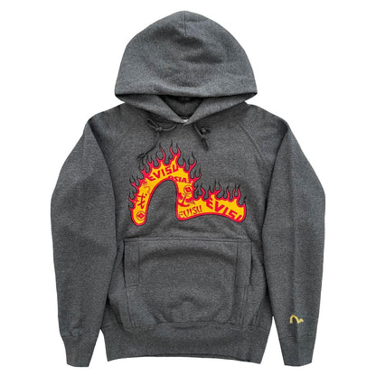 Evisu Flame Hoodie - L