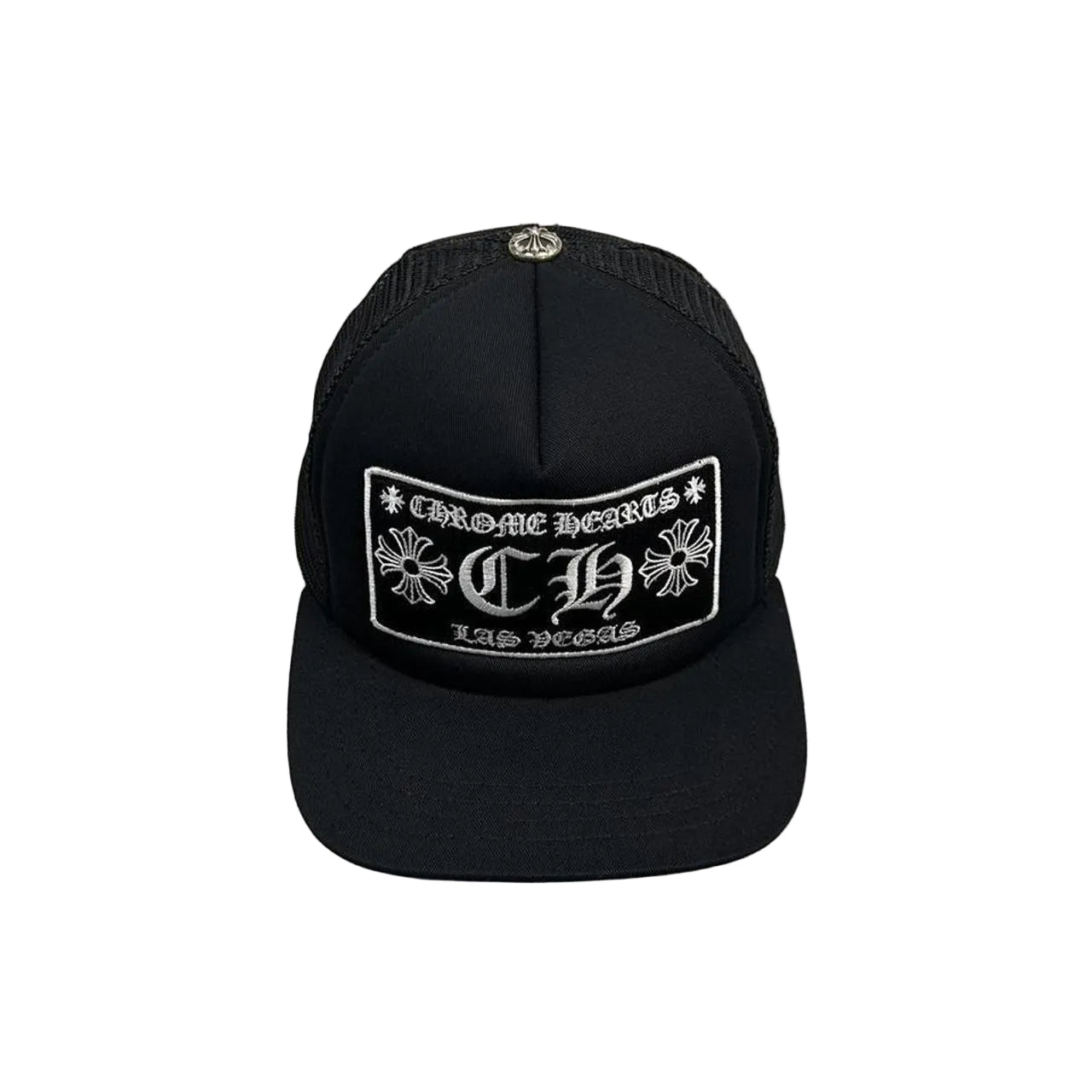 Chrome Hearts Las Vegas Exclusive CH Trucker Black | O/S, Black
