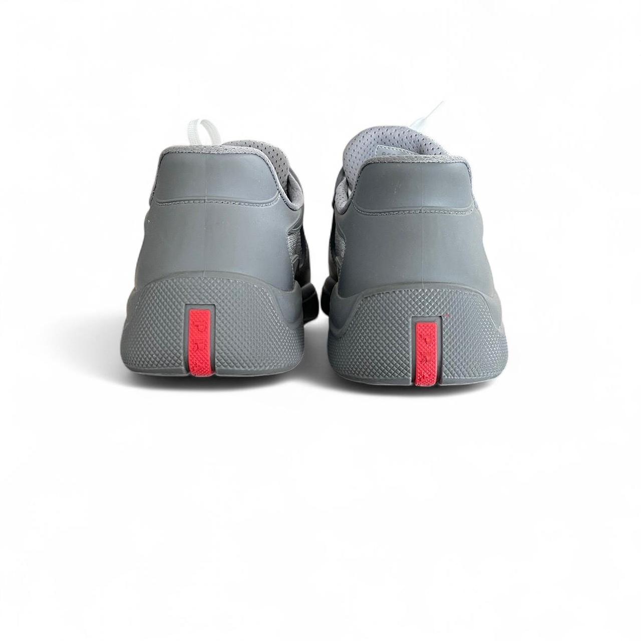 Prada America’s Cup Soft Rubber Grey | EU 44 / UK 10 / US 11, Grey