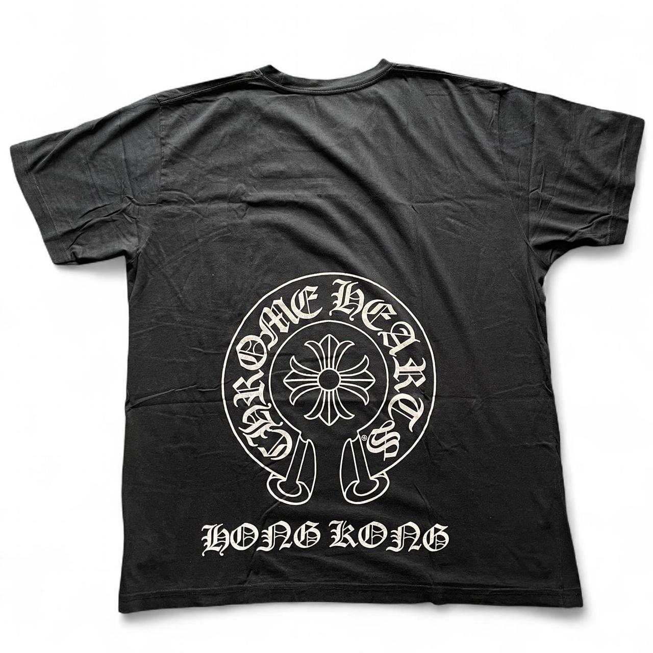 Chrome Hearts Hong Kong Exclusive Horseshoe Logo Tee | XLarge, Black