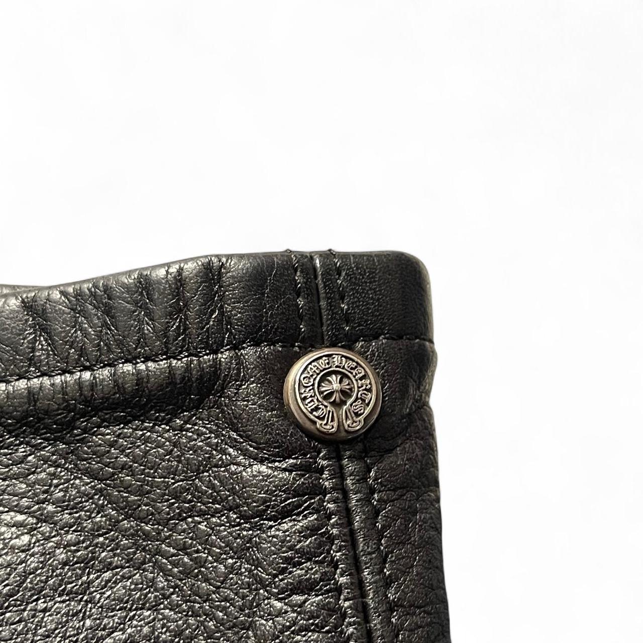 Chrome Hearts Vintage Leather Tote Bag | O/S, Black