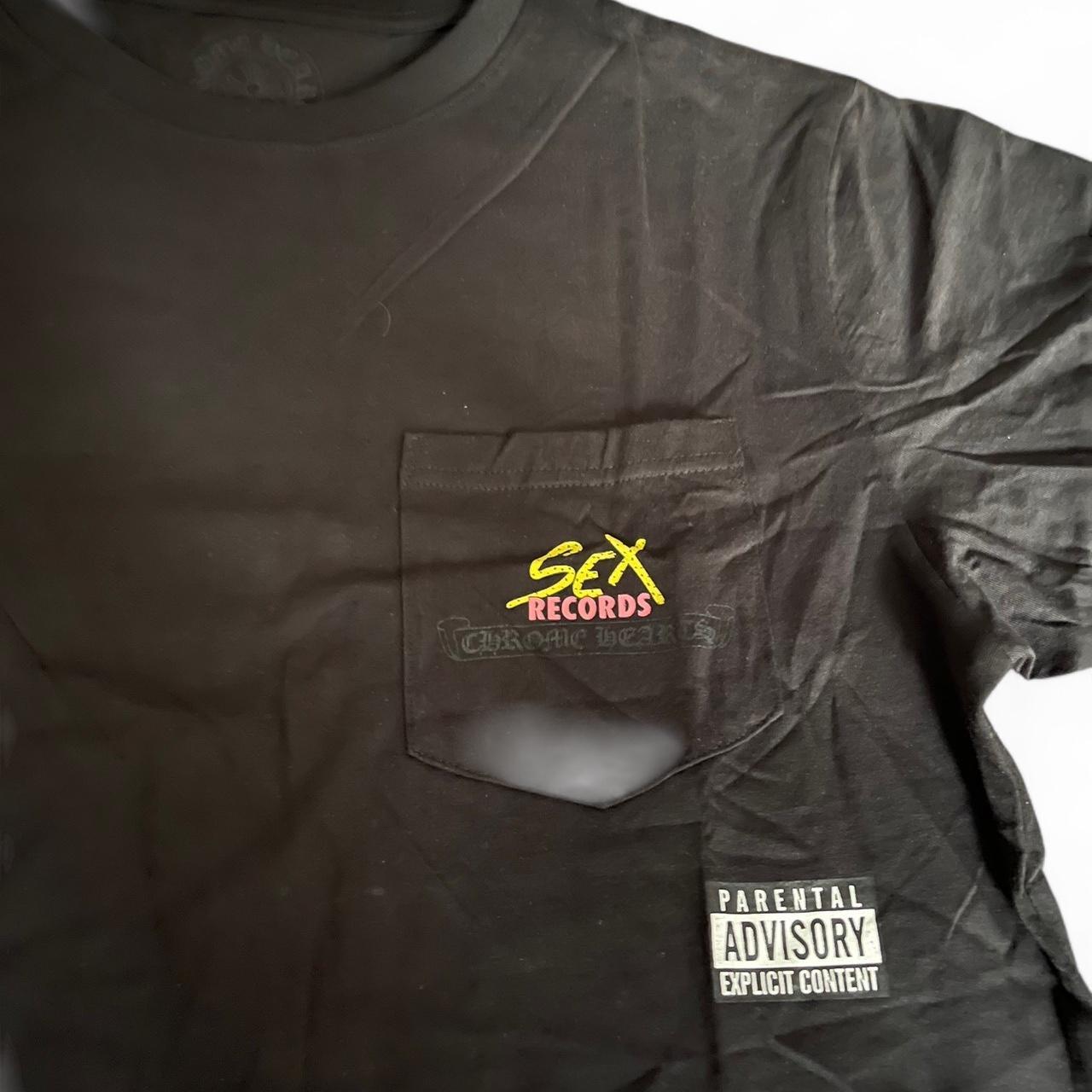 Chrome Hearts x Matty Boy x Maxfield Sex Records Tee | Large, Black