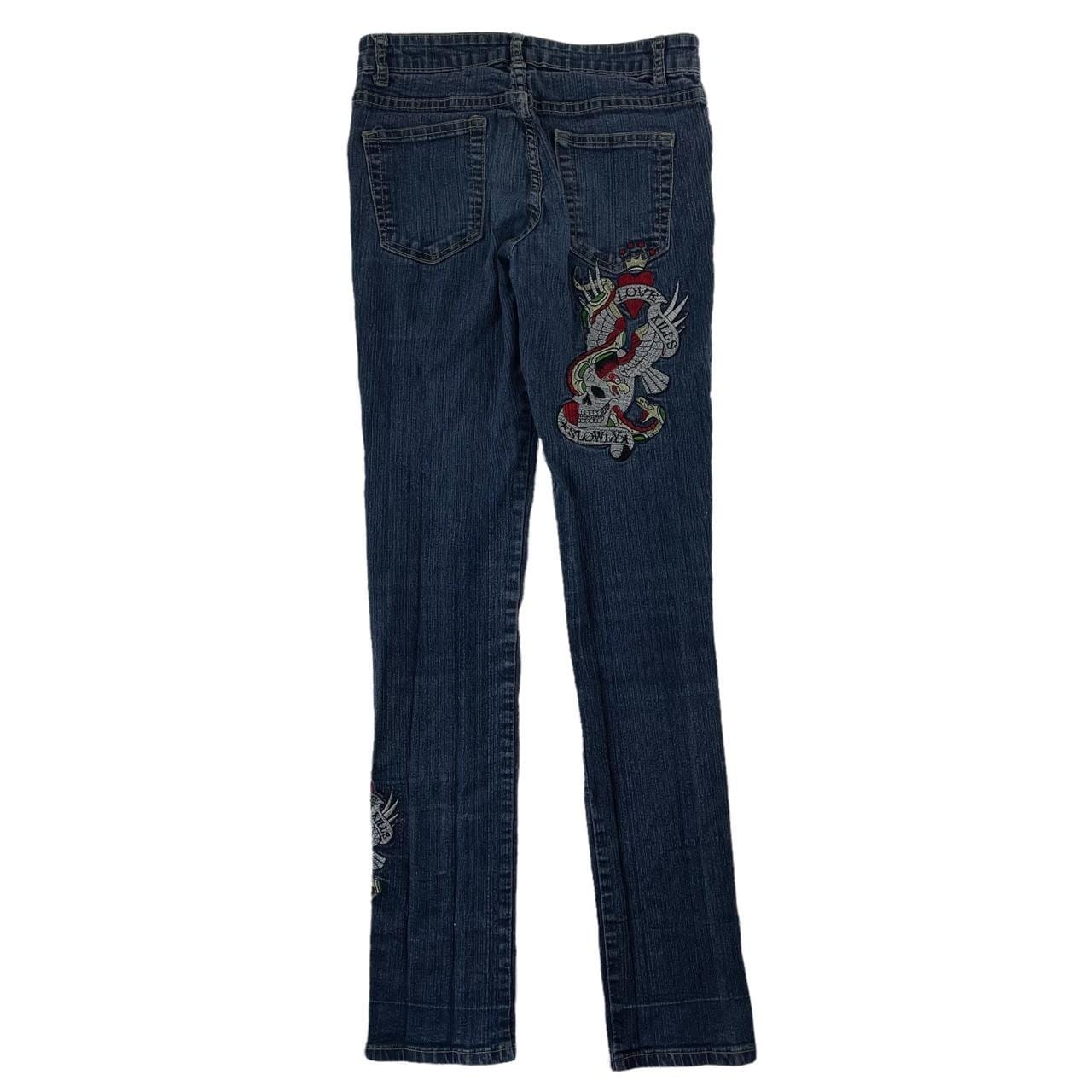 Vintage Skull denim jeans trousers W26