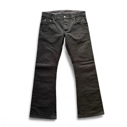 Chrome Hearts Flare Richard Cut Denim Jeans Pants | W36, Red