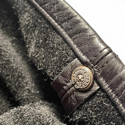 Chrome Hearts Vintage Leather Tote Bag | O/S, Black
